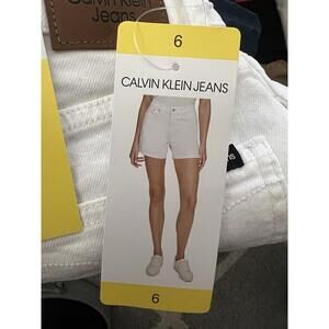 Calvin Klein Jean Shorts Size 6 O6